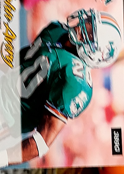 1998 Ultra #389 John Avery Rookie — back