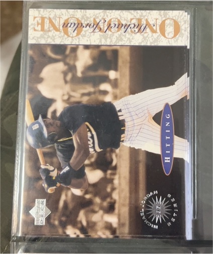 1995 Upper Deck Minor League #3 Michael Jordan One On One — front