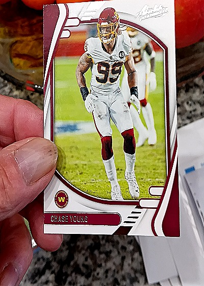 2021 Panini Absolute Football #19 Chase Young — front