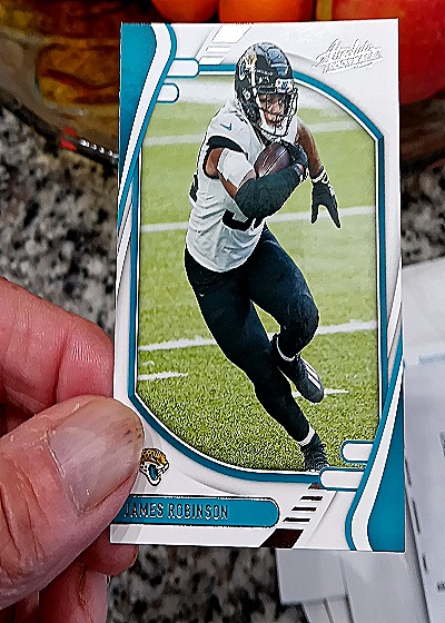 2021 Panini Absolute #62 James Robinson — front