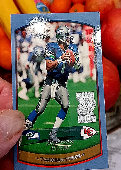 1999 Topps Season Opener #134 Warren Moon — front