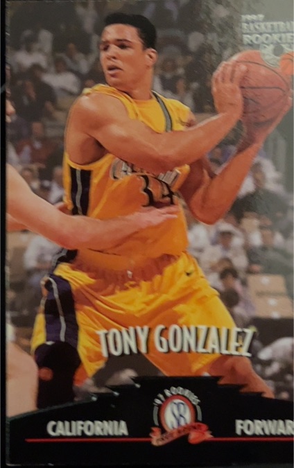 1997 Score Board Rookies #27 Tony Gonzalez — front