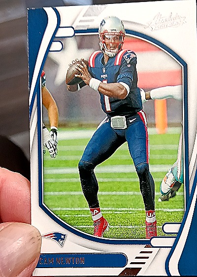 2021 Panini Absolute #27 Cam Newton — front