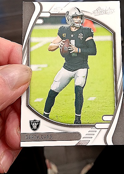 2021 Panini Absolute #70 Derek Carr — front