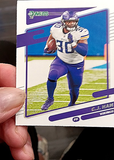 2021 Donruss #130 C.J. Ham — front