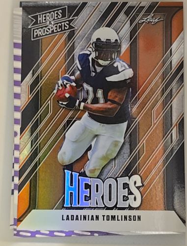 2024 Leaf Heroes & Prospects #206 LaDainian Tomlinson — front