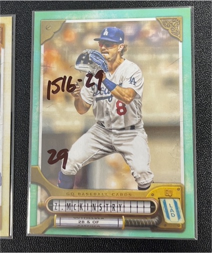 2022 Topps Gypsy Queen #65 Zach McKinstry — front