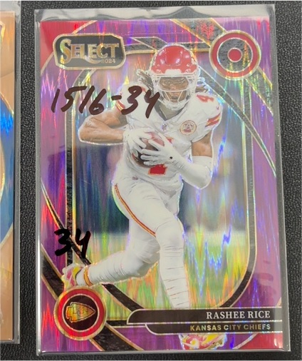 2024 Panini Select Club Level #288 Rashee Rice — front