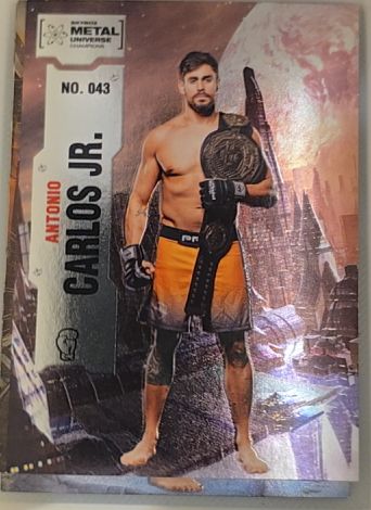2022 Skybox Metal Universe Champions #043 Antonio Carlos Jr. — front