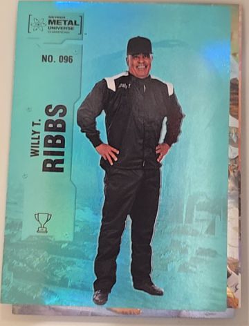 2022 Skybox Metal Universe Champions #096 Willy T. Ribbs — front
