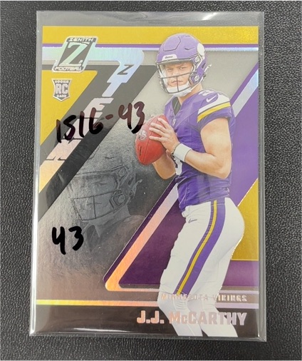 2024 Panini Zenith #43 J.J. McCarthy — front