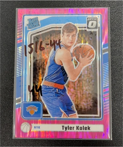 2024-25 Panini Donruss Optic #P-249 Tyler Kolek — front