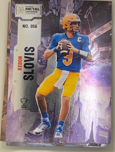 2022 Skybox Metal Universe Champions #056 Kedon Slovis — front