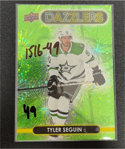 2021-22 Upper Deck #DZ-49 Tyler Seguin — front