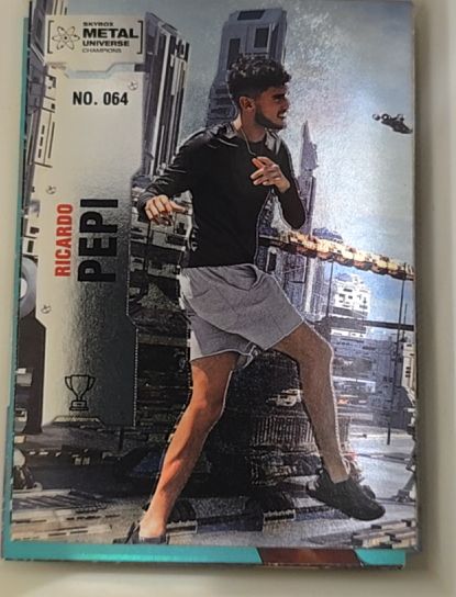 2022 Skybox Metal Universe Champions #064 Ricardo Pepi — front