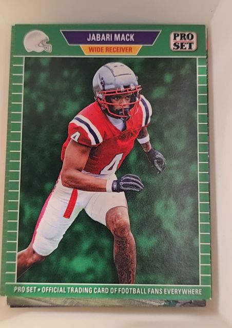 1989 Pro Set Jabari Mack — front