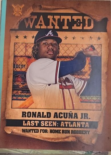 2021 Topps Big League #WT-3 Ronald Acuña Jr. Wanted — front