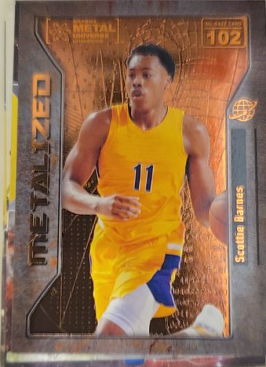 2021 Skybox Metal Universe Champions #102 Scottie Barnes — front