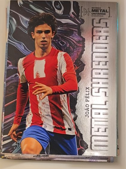 2022 Skybox Metal Universe Champions Metal Shredders #121 João Félix — front
