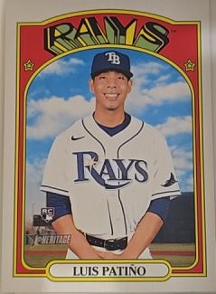 2021 Topps Heritage #632 Luis Patiño — front