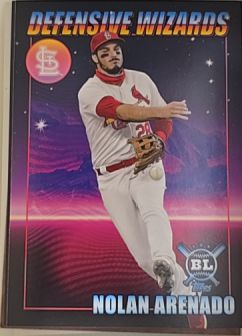 2021 Topps Big League #DW-4 Nolan Arenado Defensive Wizards St. Louis Cardinals — front