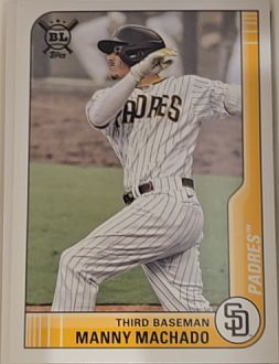 2021 Topps Big League #55 Manny Machado — front