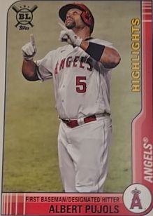 2021 Topps Big League #300 Albert Pujols — front