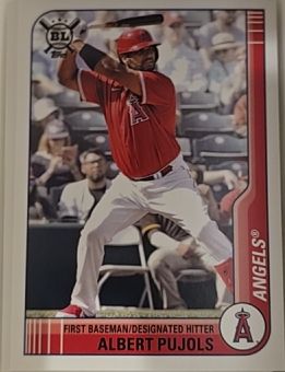 2021 Topps Big League #38 Albert Pujols — front