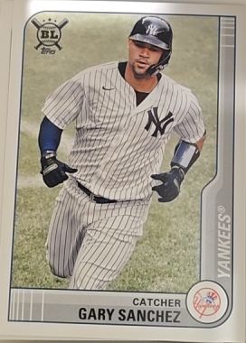 2021 Topps Big League #22 Gary Sanchez — front