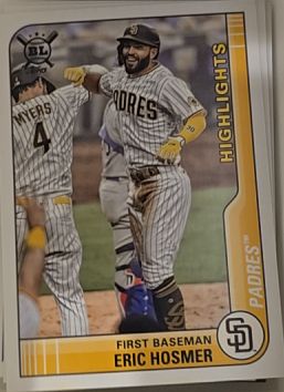 2021 Topps Big League #288 Eric Hosmer — front
