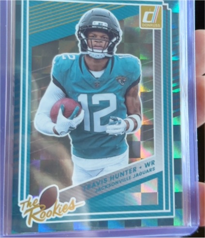 2025 Donruss #3 Travis Hunter The Rookies — front