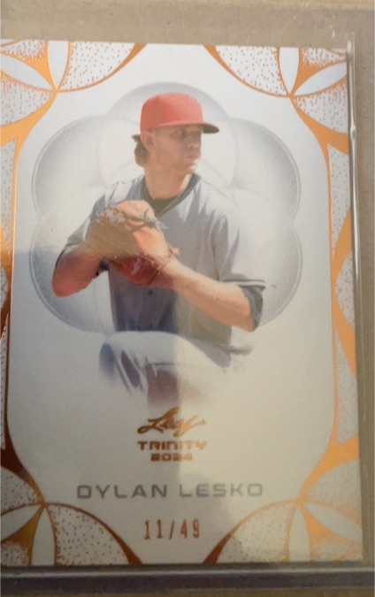 2024 Leaf Trinity #69 Dylan Lesko — front