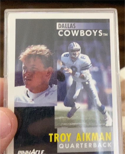 1991 Pinnacle #6 Troy Aikman — front