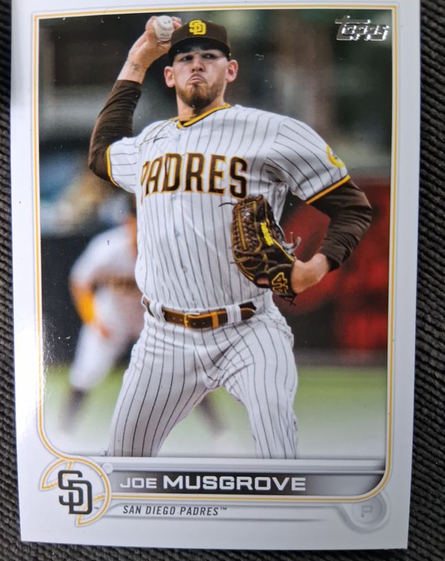2022 Topps #266 Joe Musgrove — front