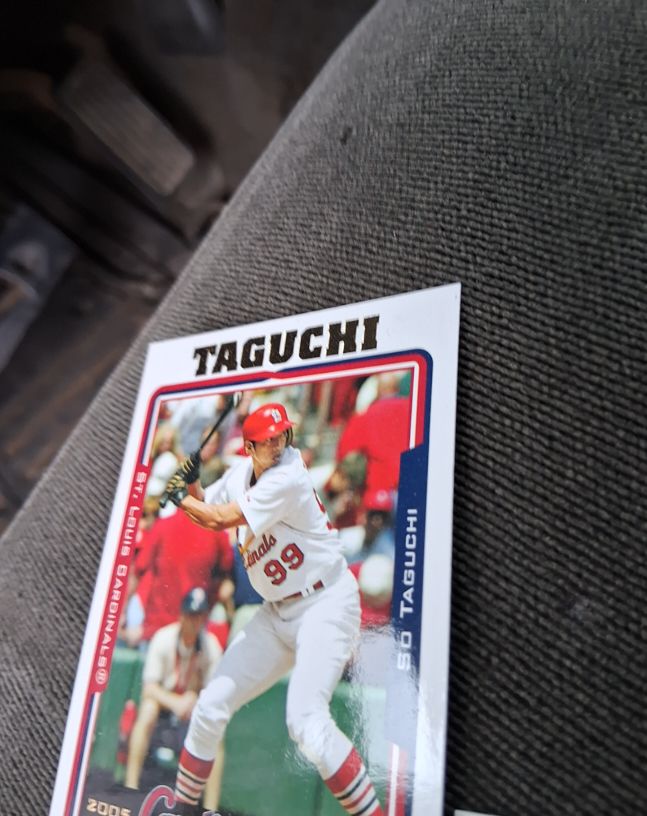 2005 Topps Gold #199 So Taguchi — front