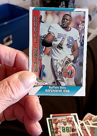 1991 Pacific #29 Bruce Smith — front