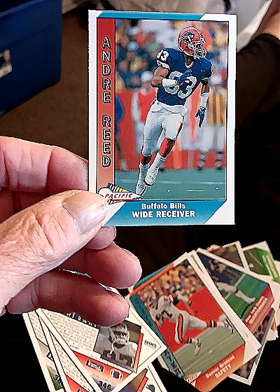 1991 Pacific #27 Andre Reed — front