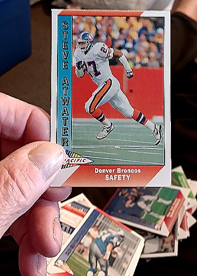 1991 Pacific #111 Steve Atwater — front