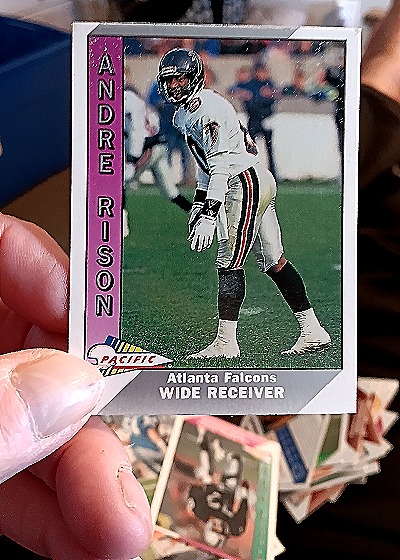 1991 Pacific #506 Andre Rison — front