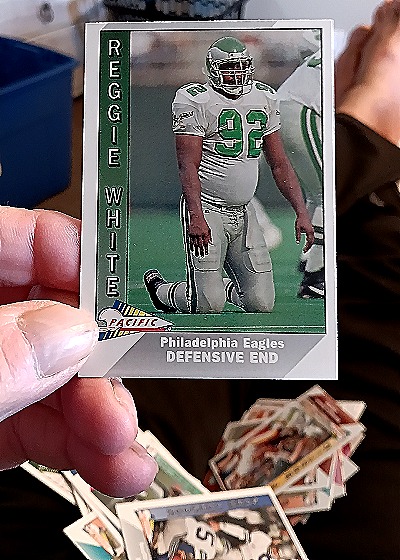 1991 Pacific #395 Reggie White — front
