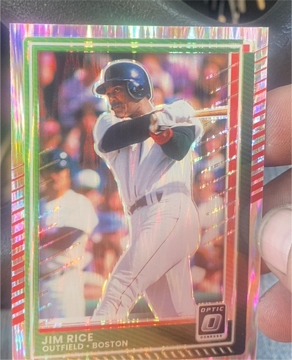 2025 Panini Donruss Optic #34 Jim Rice — front