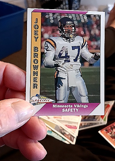 1991 Pacific #284 Joey Browner — front