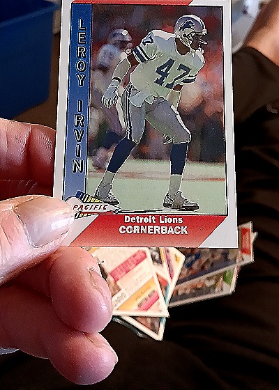 1991 Pacific #538 Leroy Irvin — front