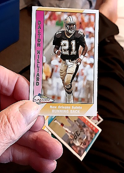 1991 Pacific #328 Dalton Hilliard — front