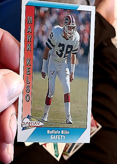 1991 Pacific Football #24 Mark Kelso — front