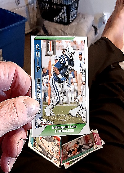 1991 Pacific #204 Chip Banks — front