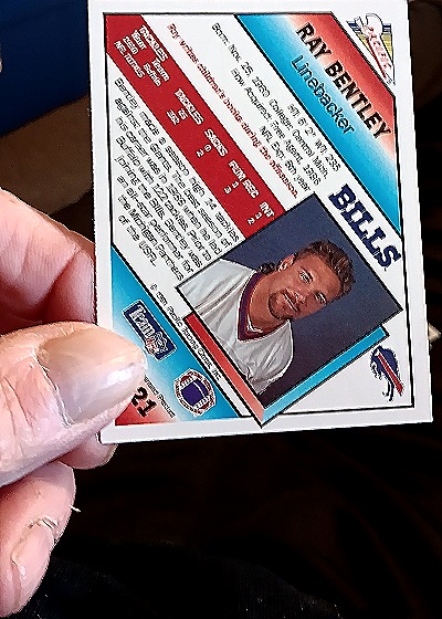 1991 Pacific #21 Ray Bentley — back