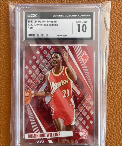2023-24 Panini Phoenix #212 Dominique Wilkins — front