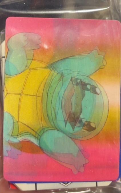 Squirtle Pokemon Card — front