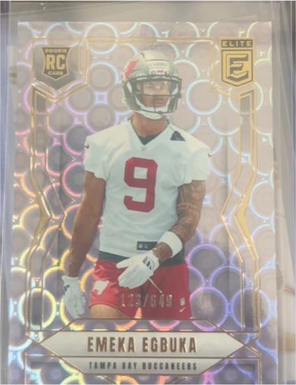 2025 Panini Donruss Elite #102 Emeka Egbuka — front